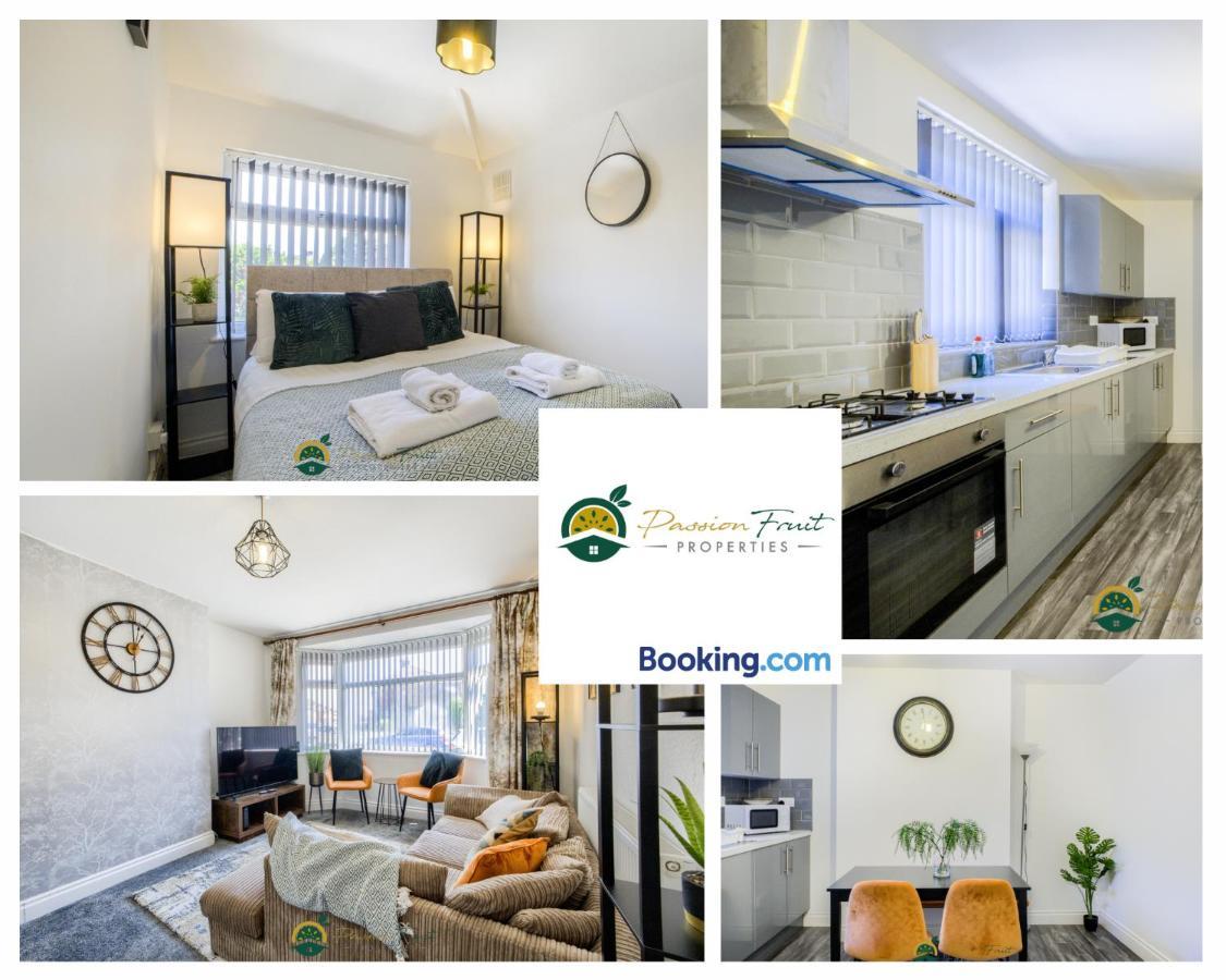 3 Bedroom Coventry House By Passionfruitproperties With Free Wi-Fi, Large Garden And Driveway - 52Nrc Eksteriør billede