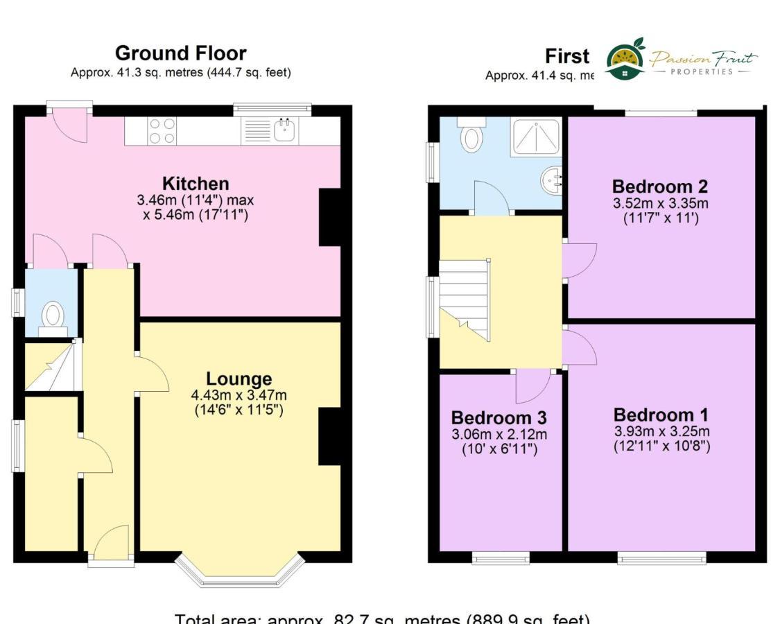 3 Bedroom Coventry House By Passionfruitproperties With Free Wi-Fi, Large Garden And Driveway - 52Nrc Eksteriør billede